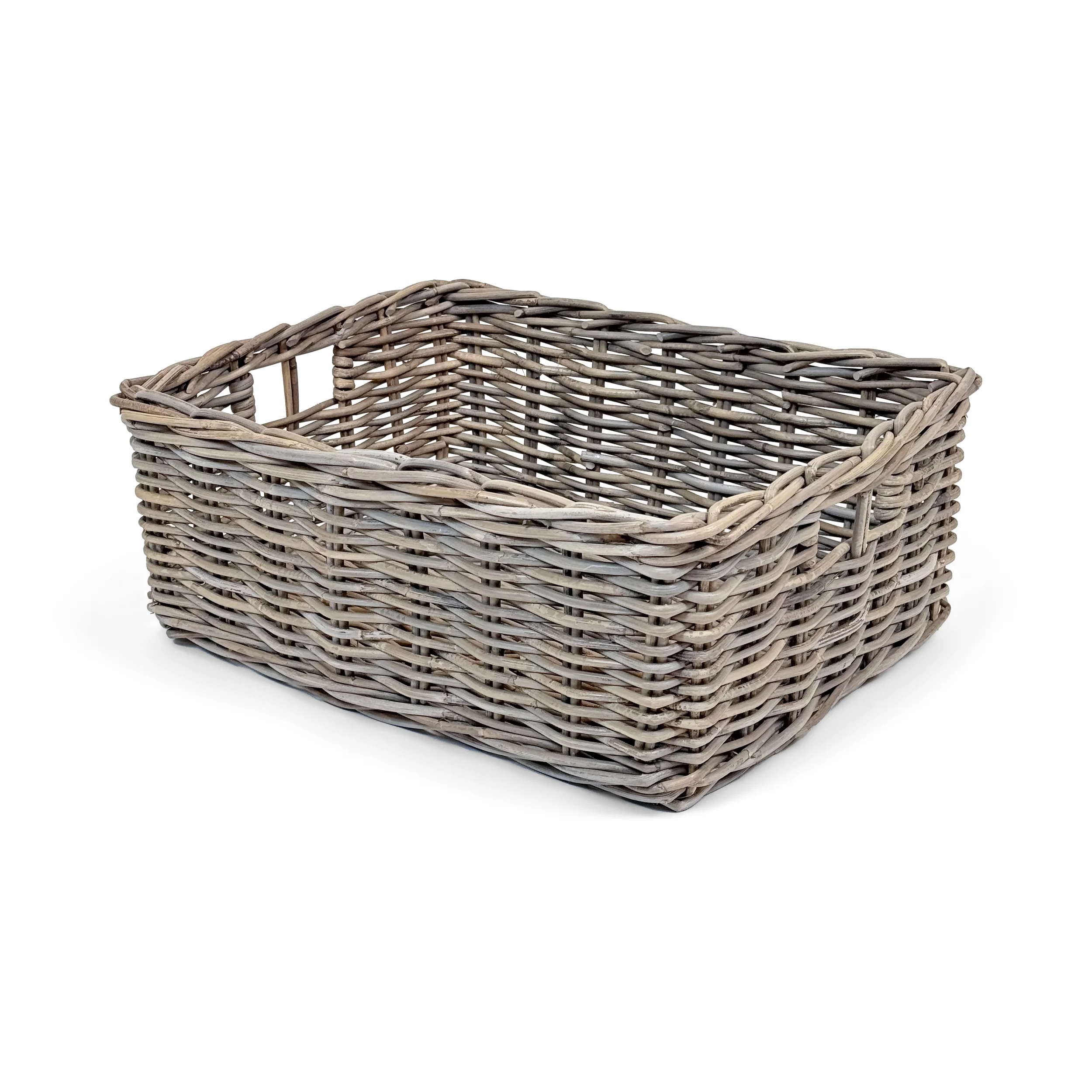Rectangular Kubu Rattan Wicker Storage Baskets | Medium - Image 2