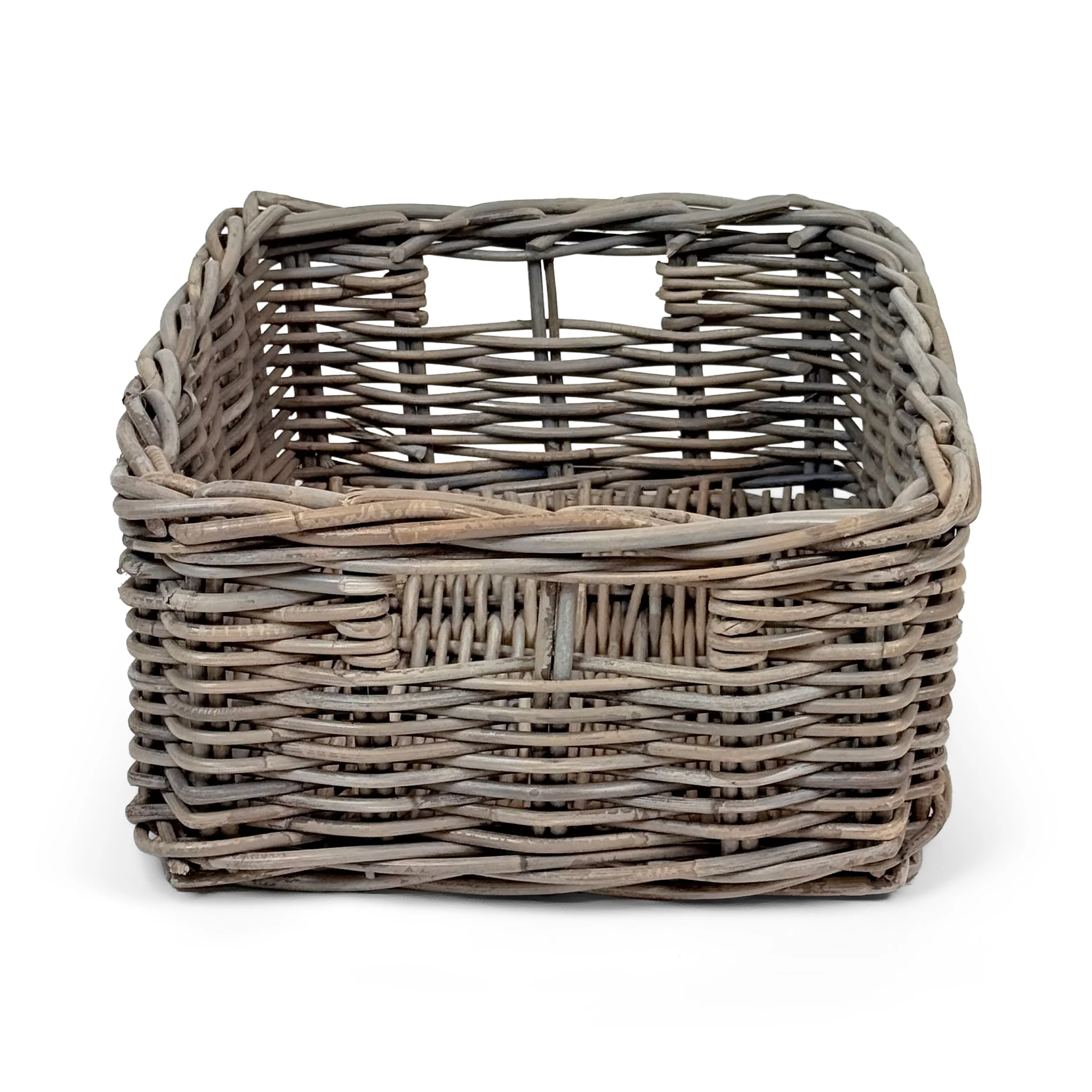 Rectangular Kubu Rattan Wicker Storage Baskets | Small - Image 5