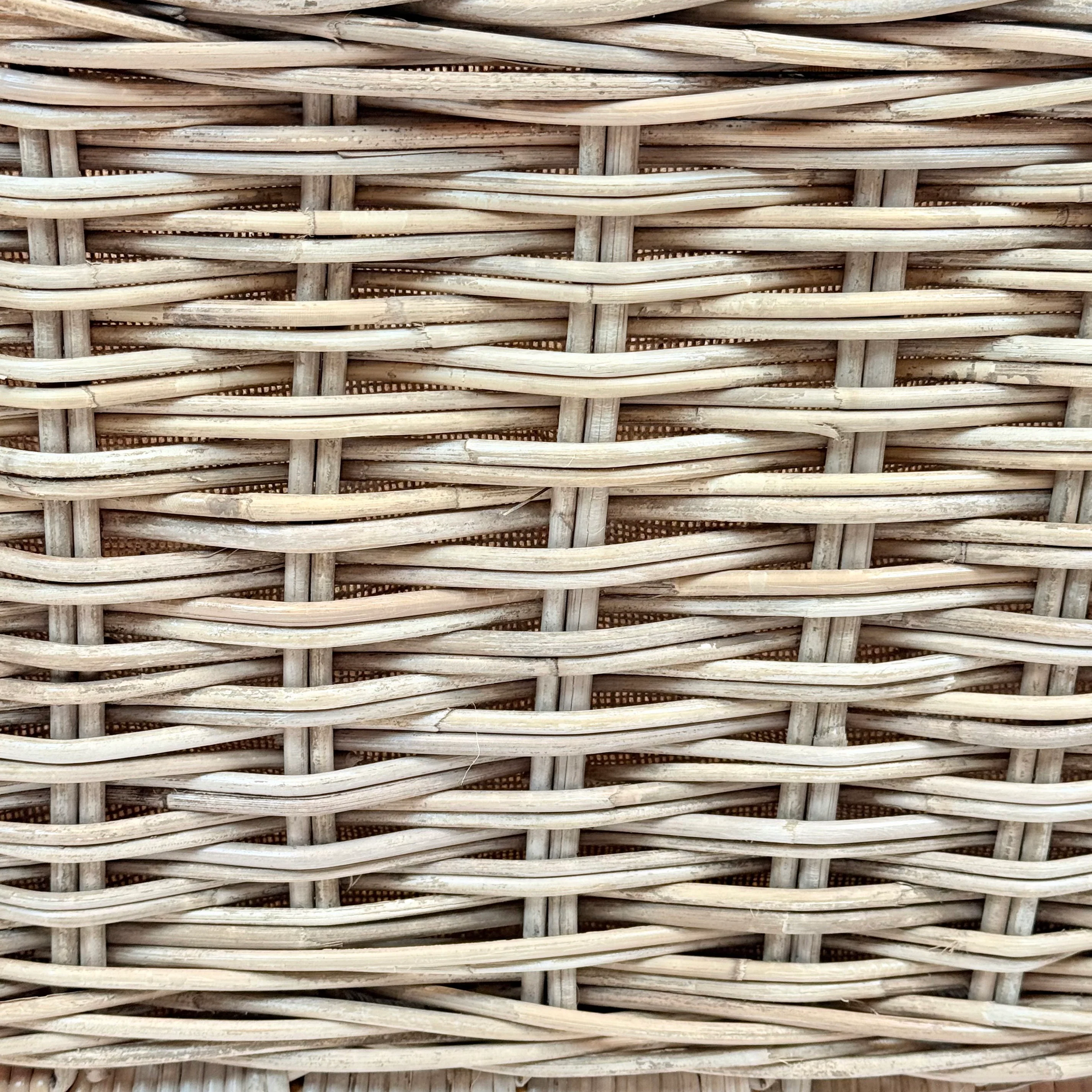 Rectangular Rattan Log Basket | Medium - Image 5