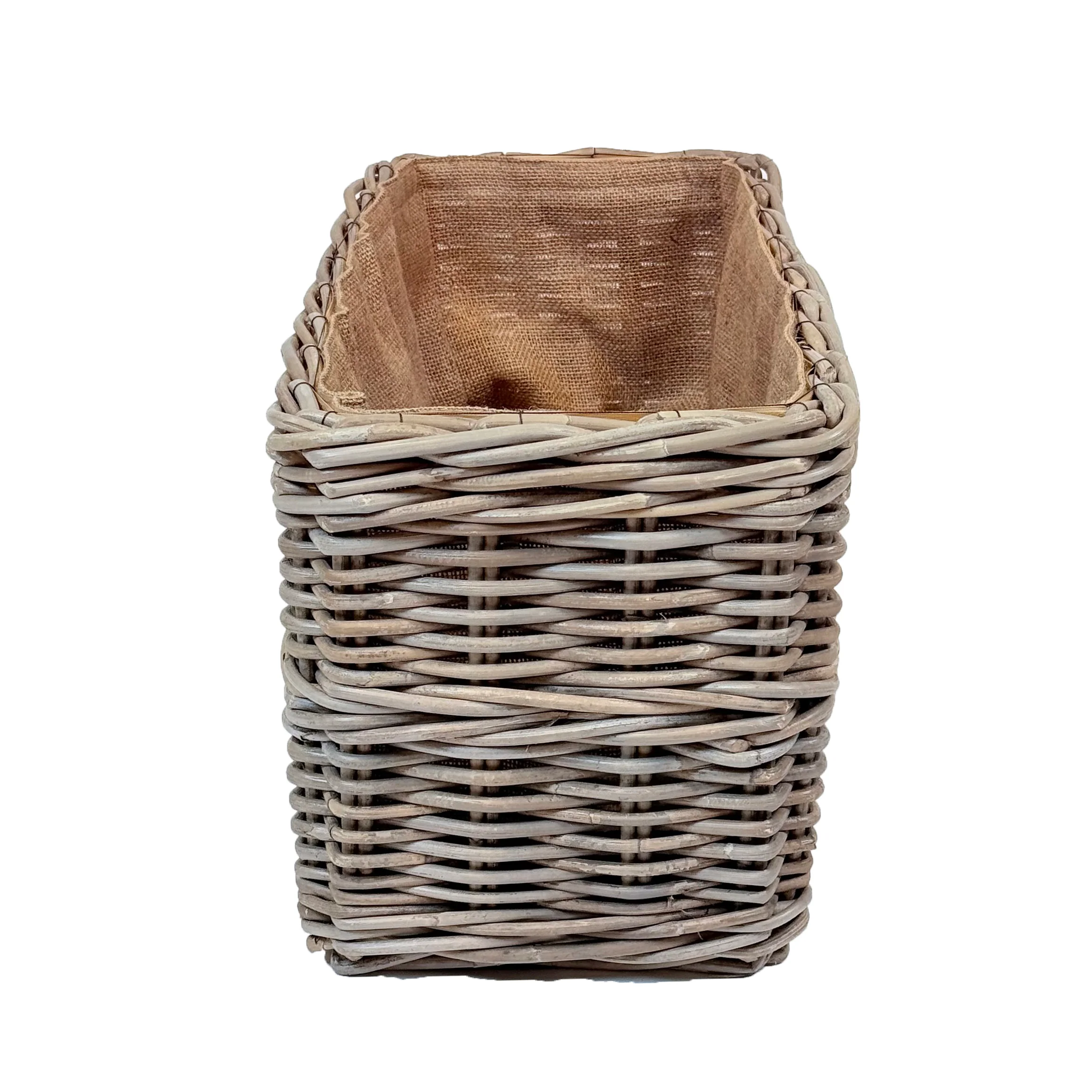 Rectangular Rattan Storage Basket | Medium - Image 3