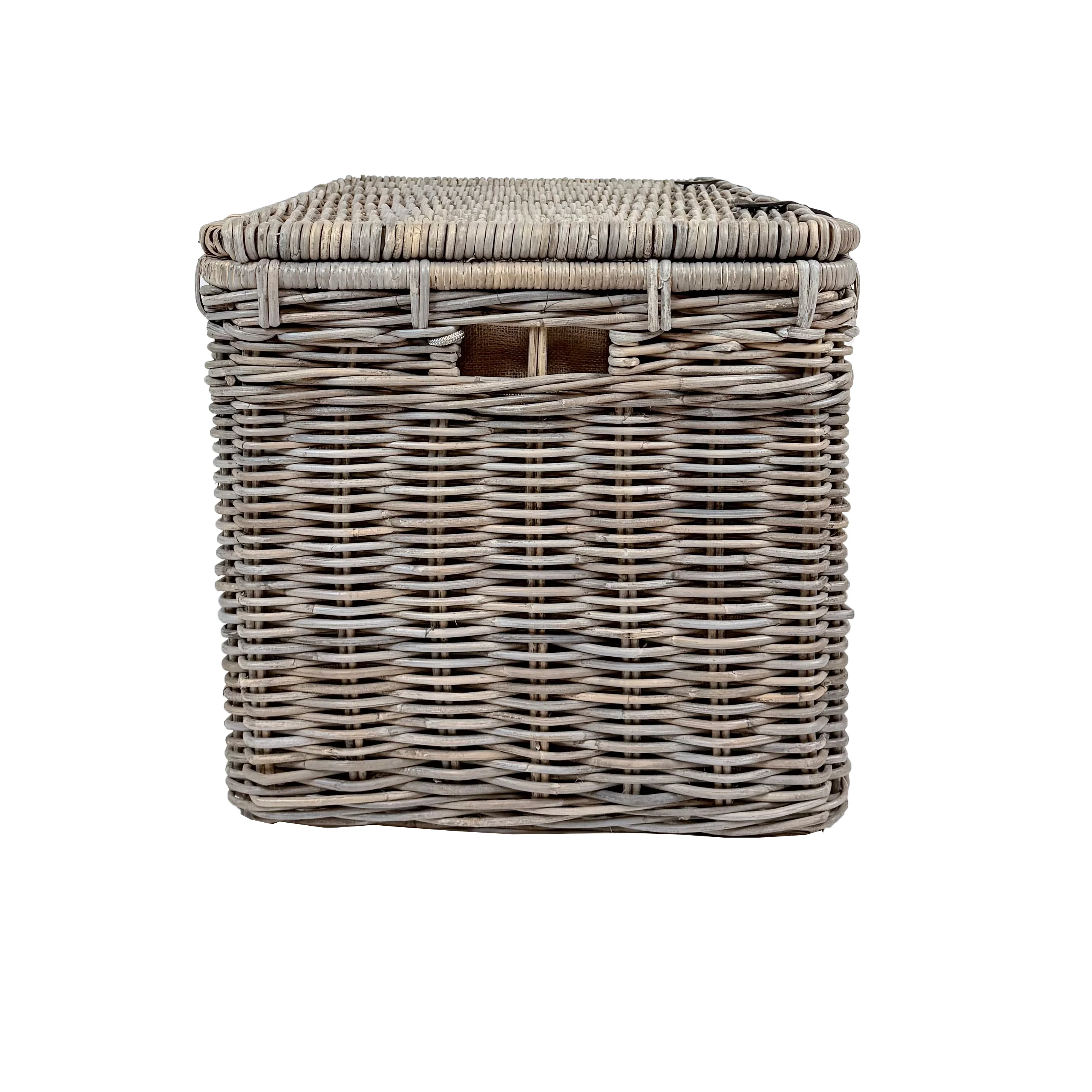 Rectangular Rattan Storage Trunk | Large - Image 3