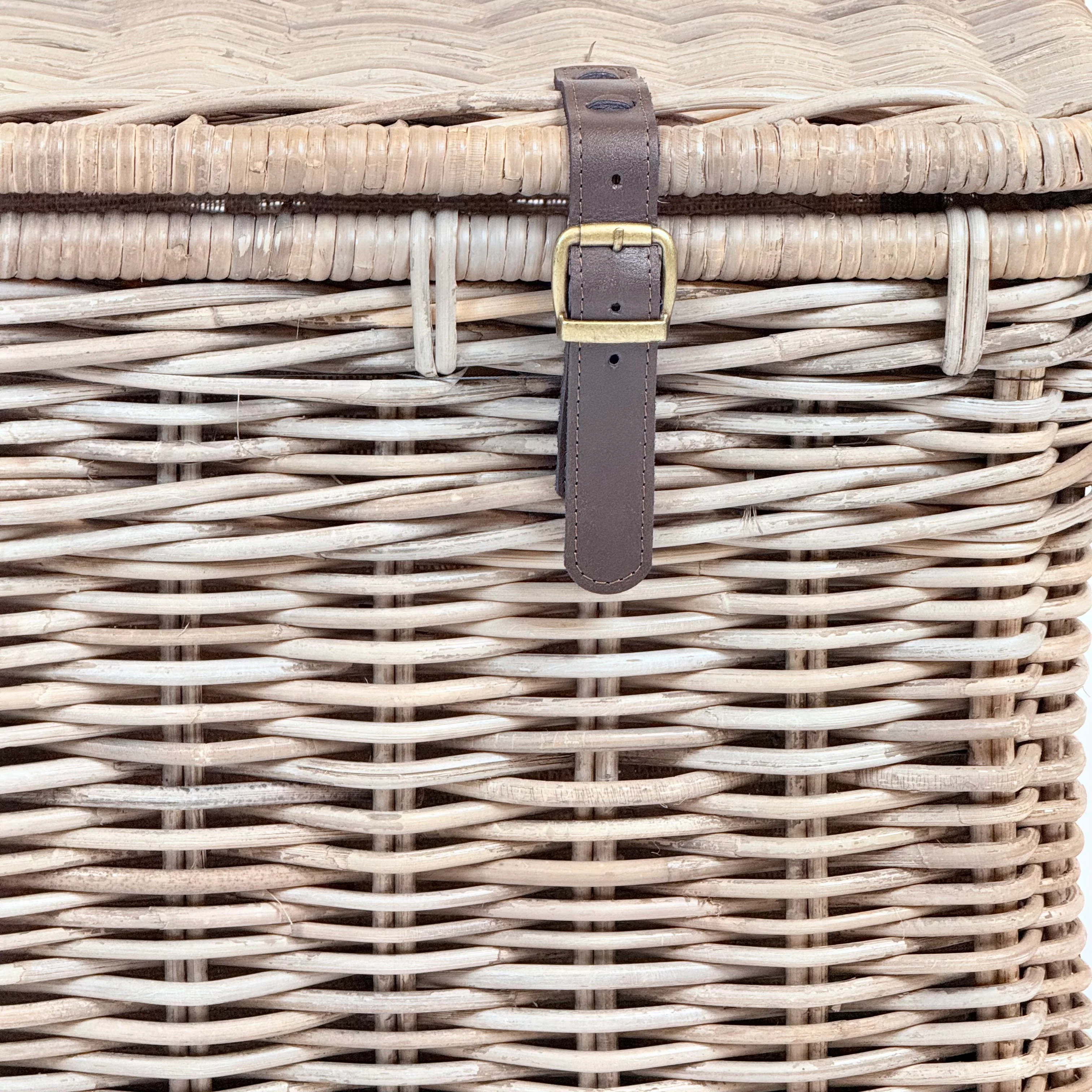 Rectangular Rattan Storage Trunk | Medium - Image 5