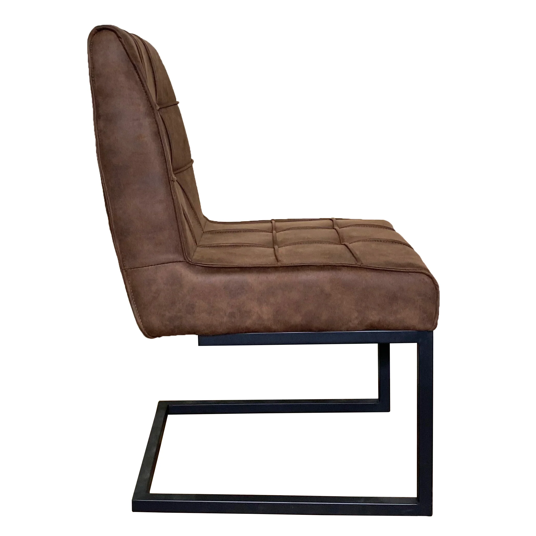 Shoreditch Industrial Dining Chair | Brown - Image 10