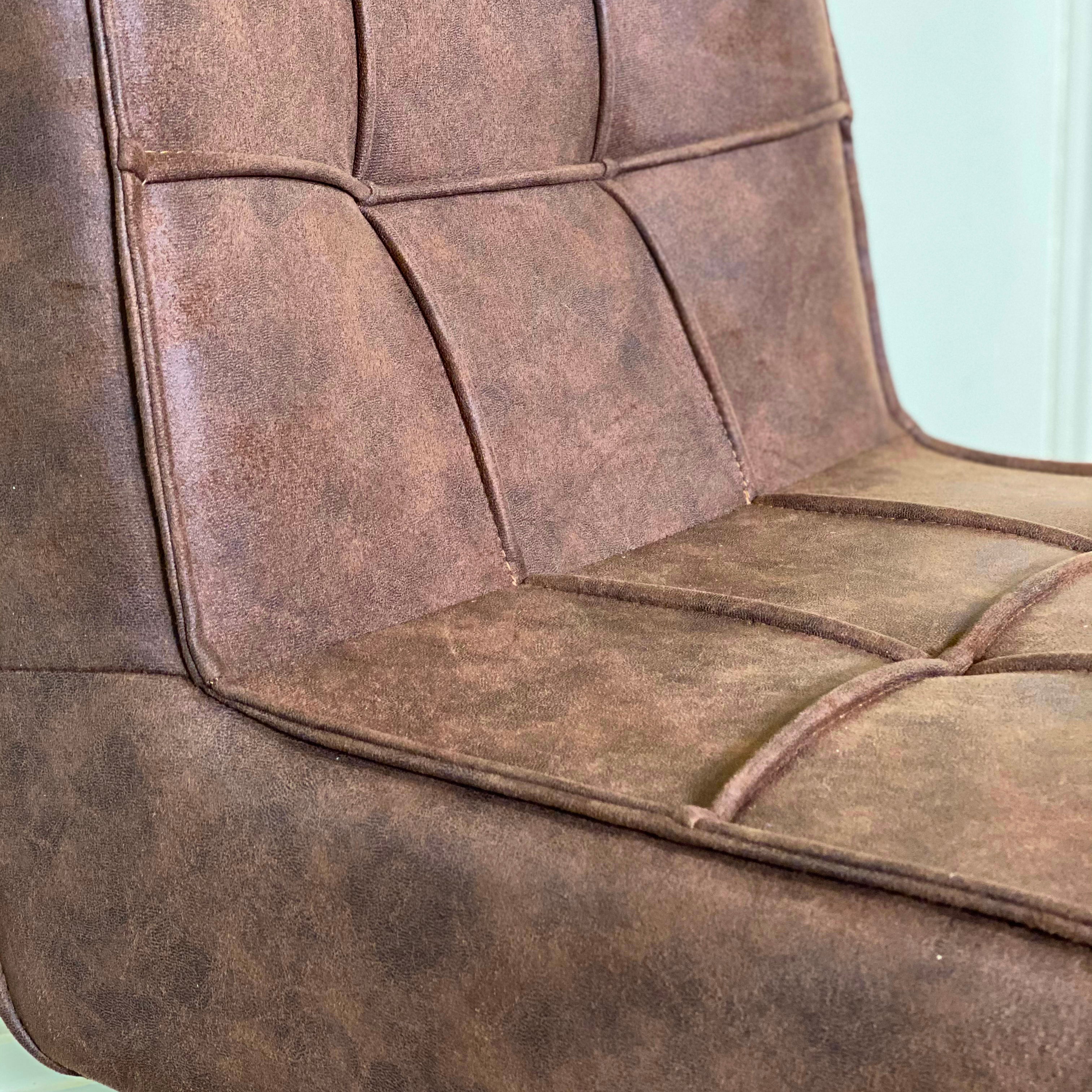 Shoreditch Industrial Dining Chair | Brown - Image 6