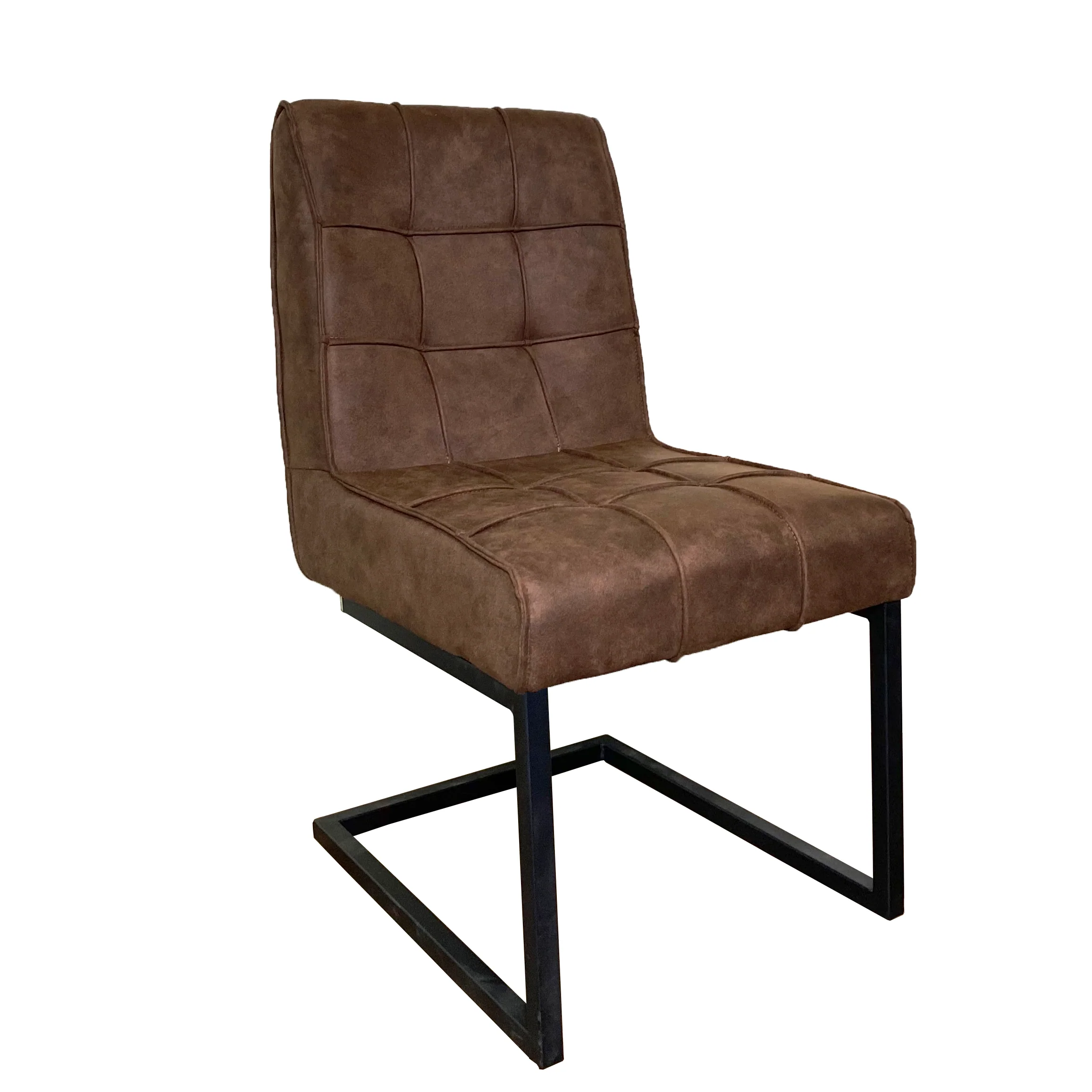 Shoreditch Industrial Dining Chair | Brown - Image 8