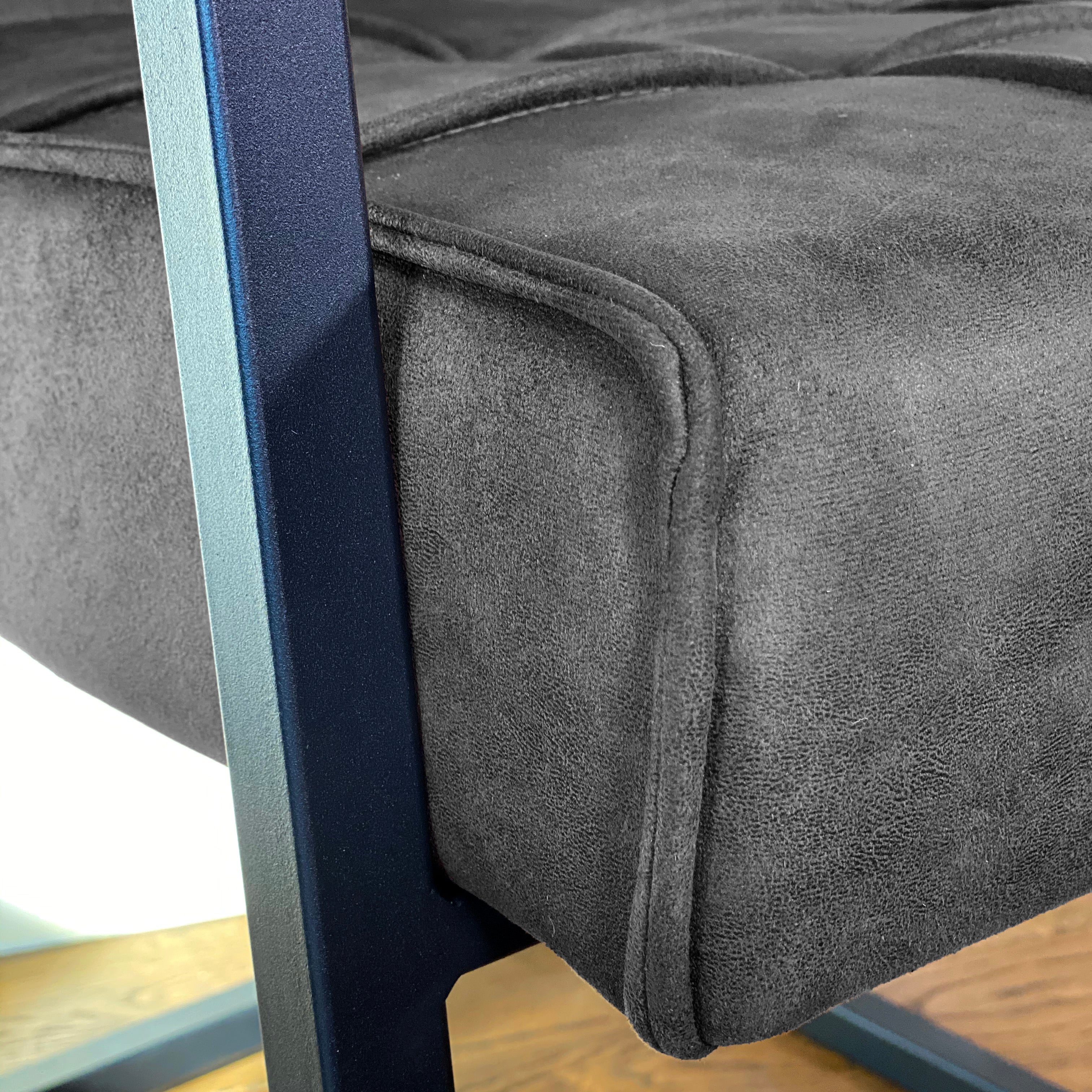 Shoreditch Industrial Dining Chair | Grey - Image 7
