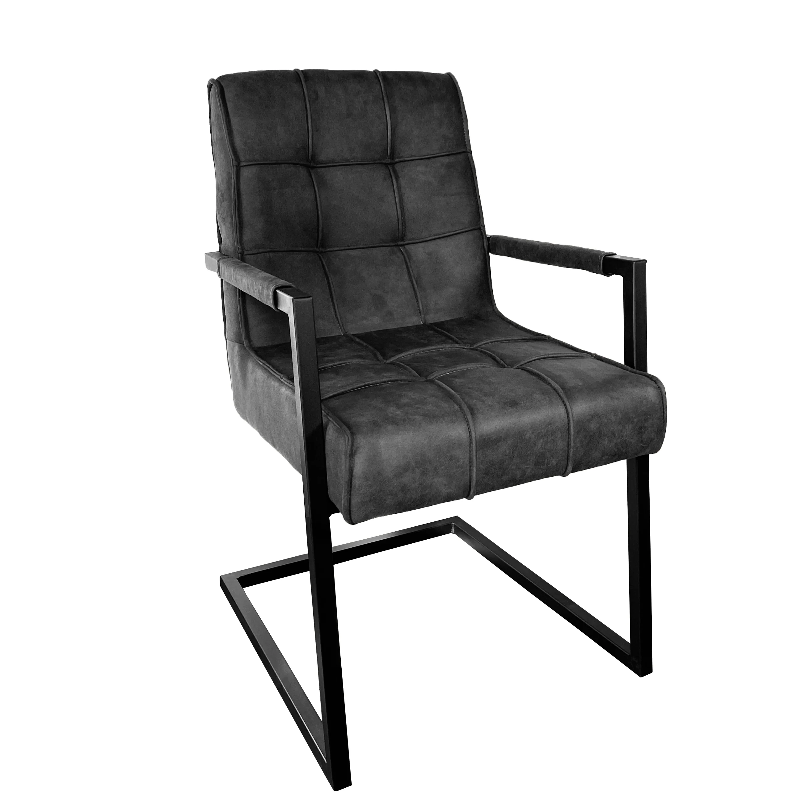 Shoreditch Industrial Dining Chair | Grey - Image 8