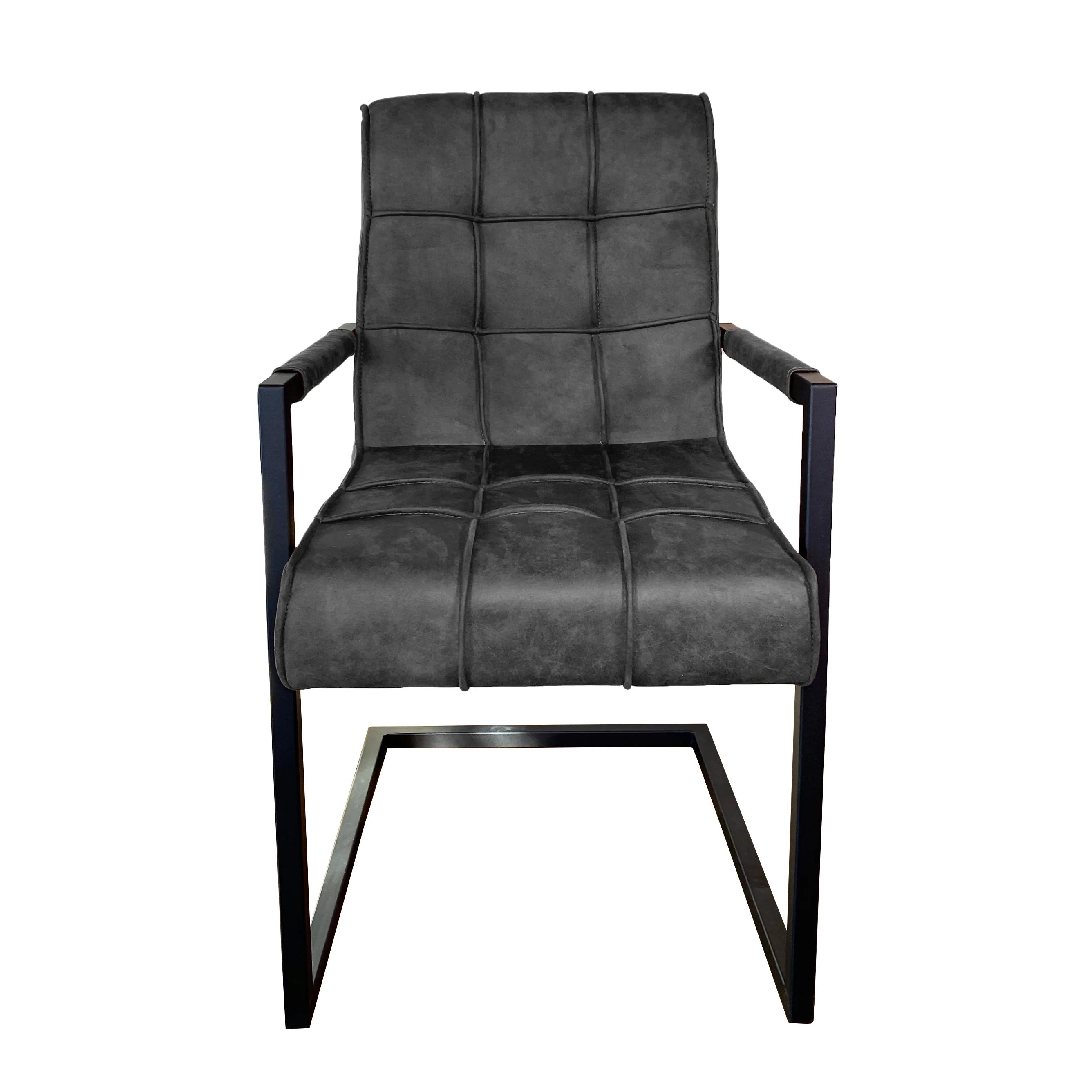 Shoreditch Industrial Dining Chair | Grey - Image 9