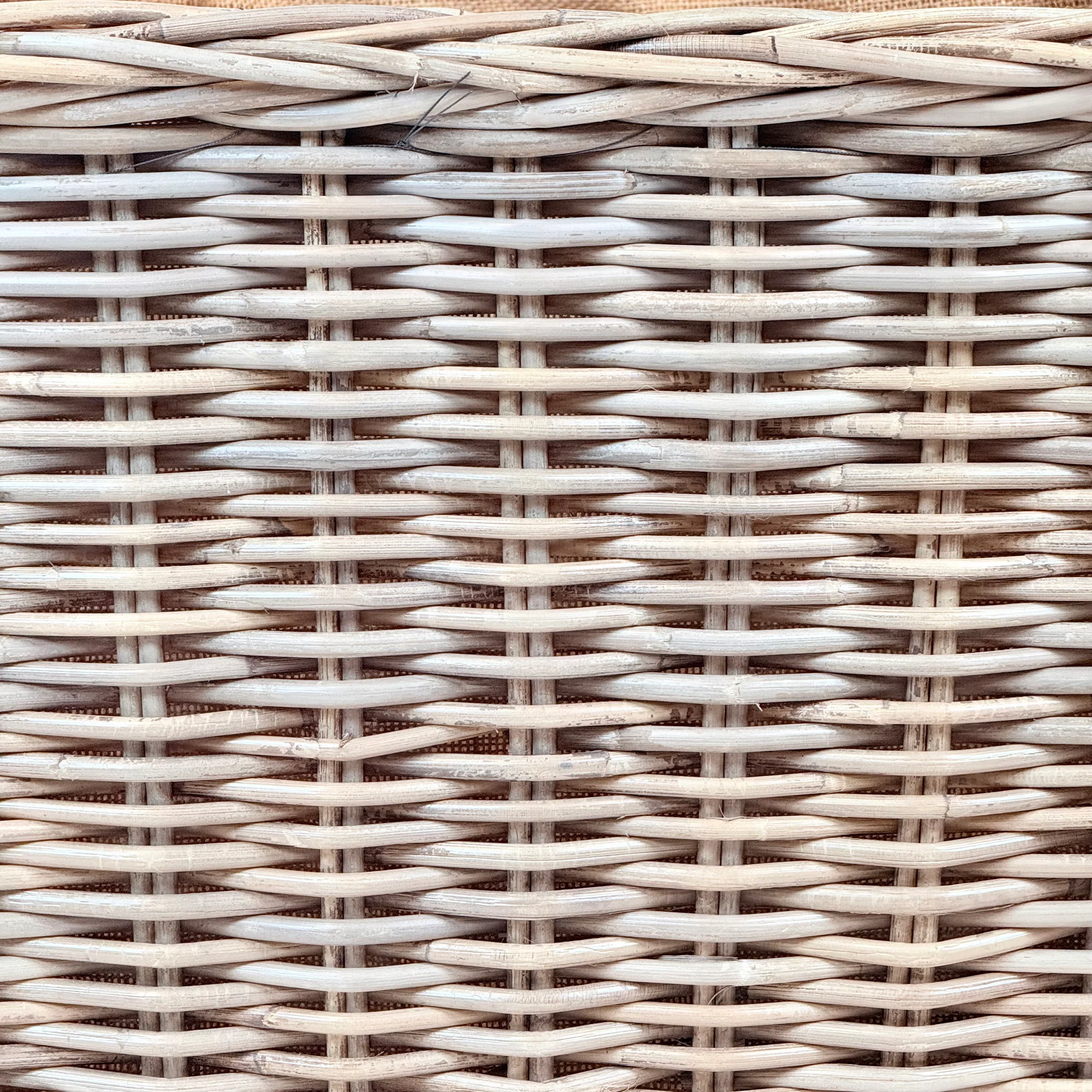 Square Wicker Log Basket | Small - Image 4