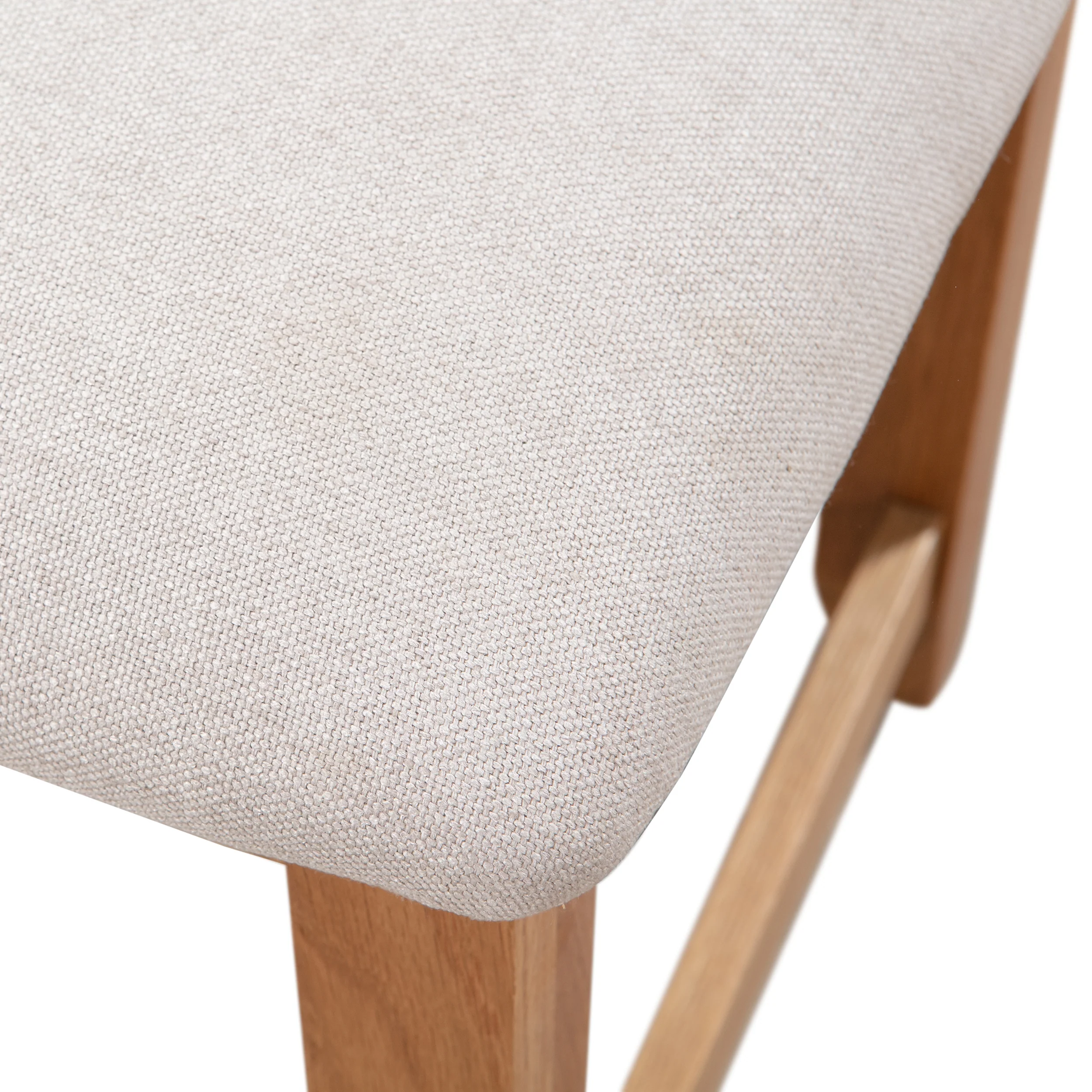 Sussex Oak Dressing Table Stool - Image 4