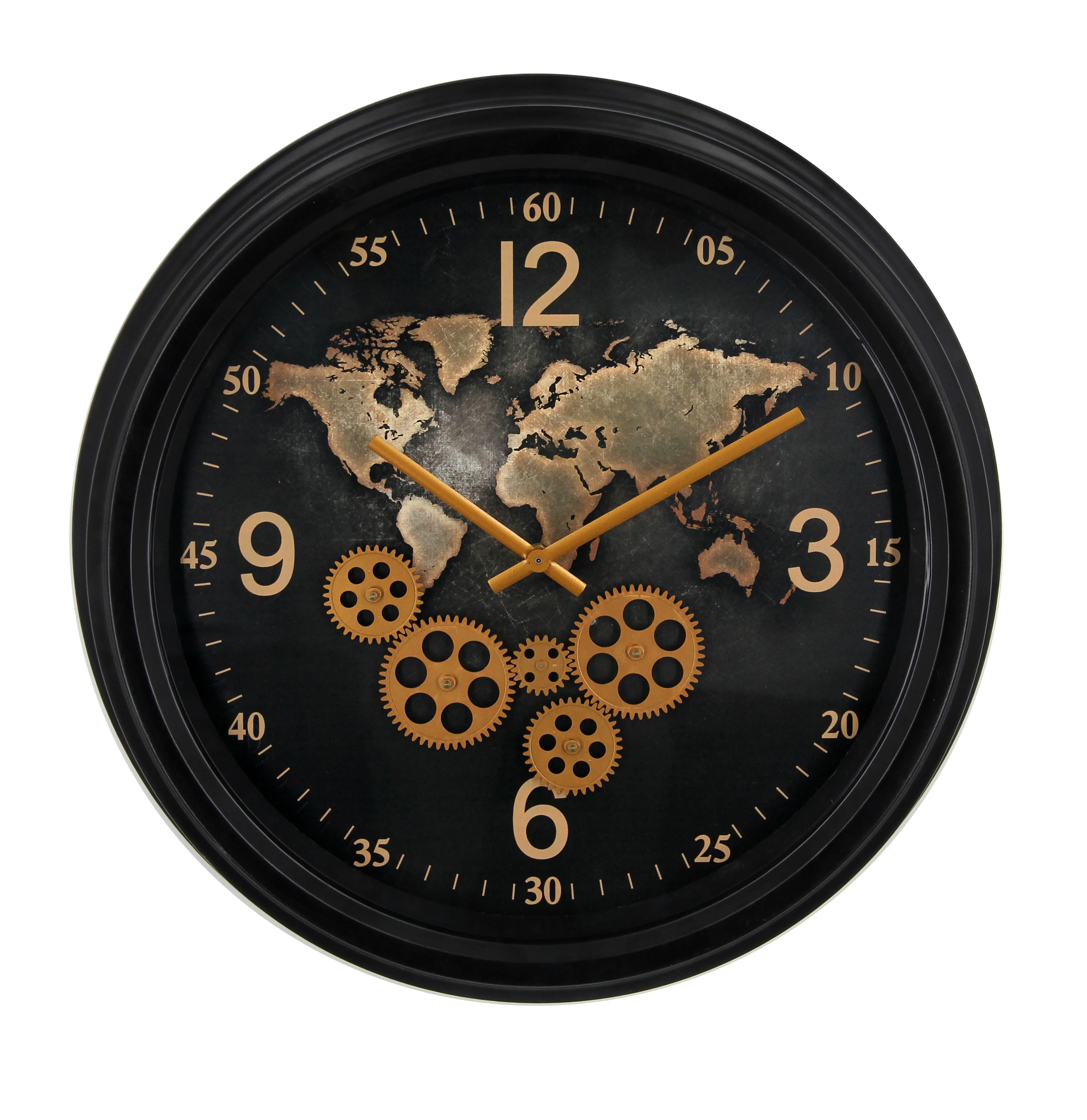 The World Exposed Gear Movement Wall Clock | 54 cm - Image 2