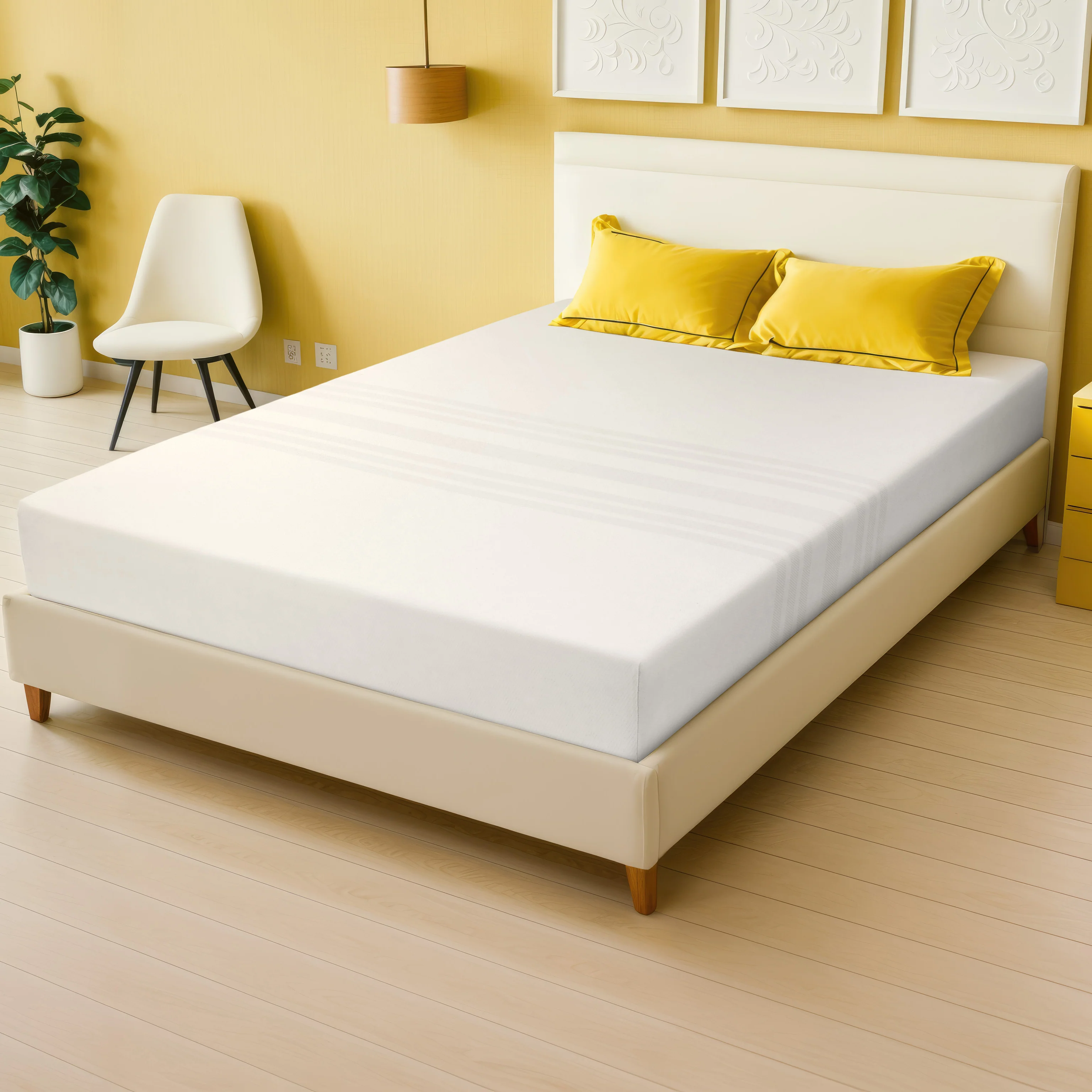 Uno by Breasley Sunrise Wave Memory Double 4ft 6' Mattress - Image 6