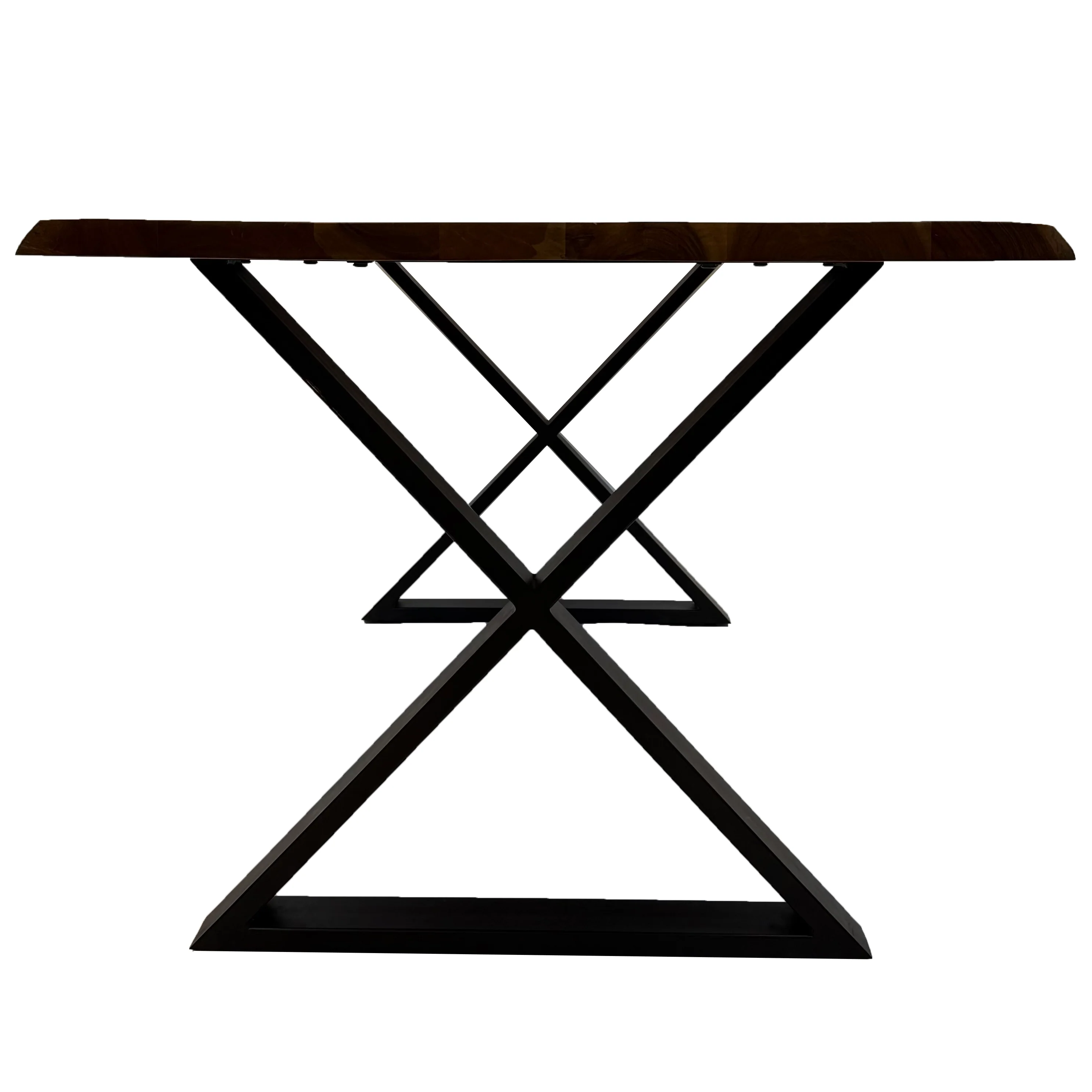 Vishnu Industrial Live Edge Dining Table (1.8 m) - Image 4