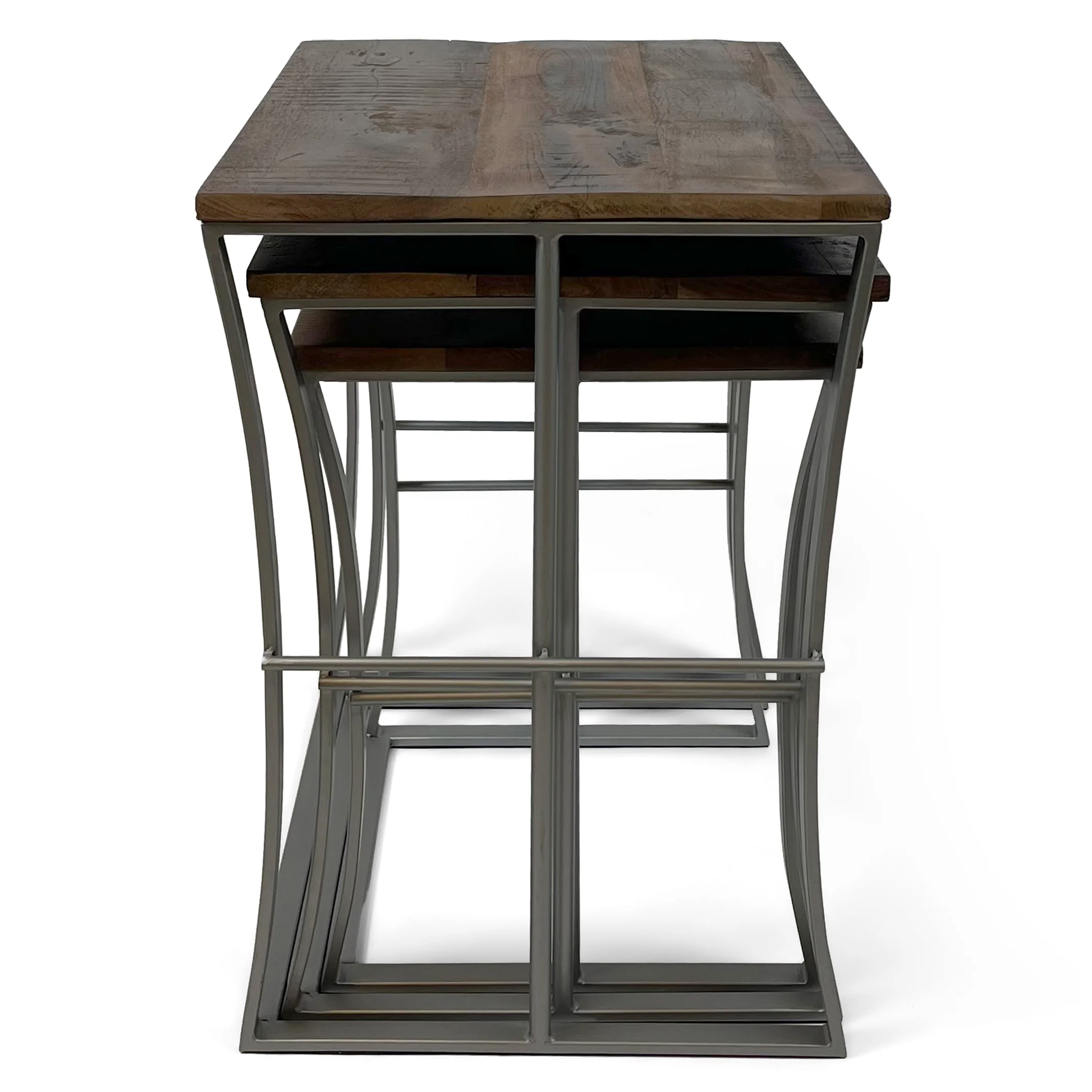 Vishnu Industrial Nest of 3 Tables - Image 4
