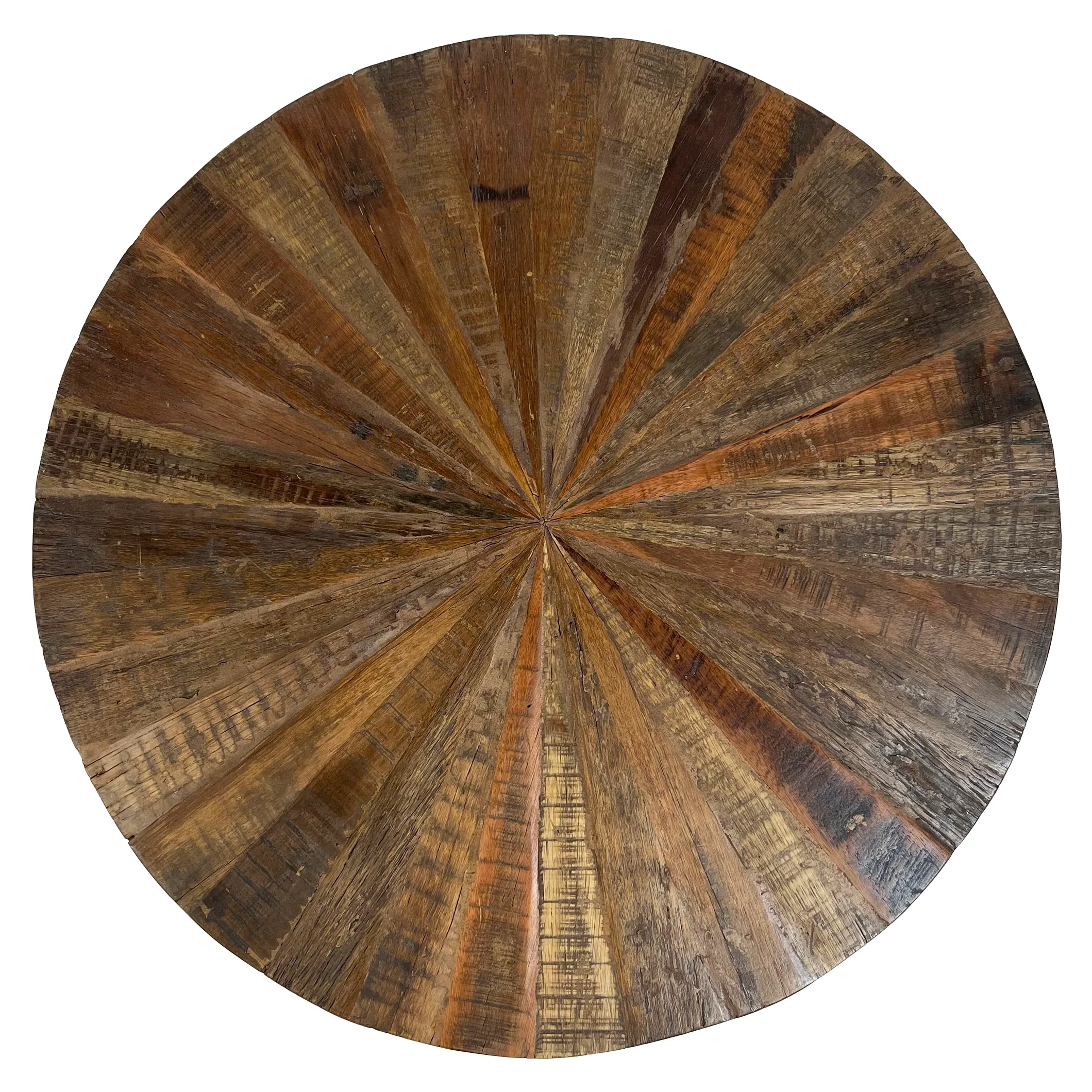Vishnu Rail Track Drum Coffee Table | Medium - Image 3