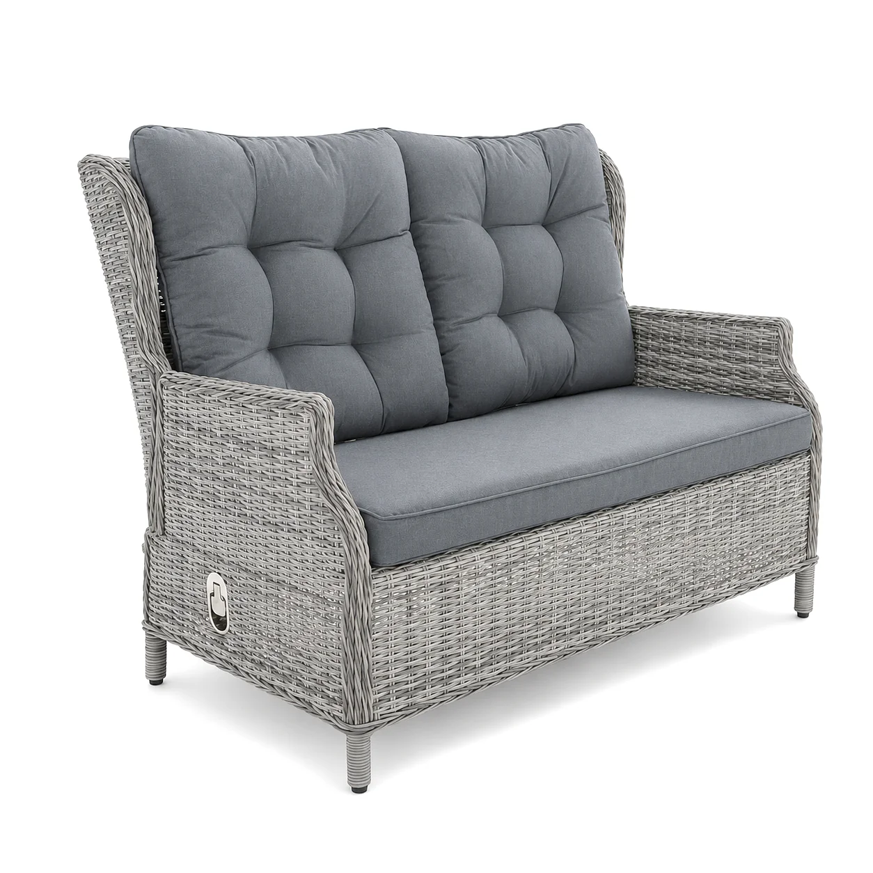 William Garden 5 Piece Reclining Sofa Dining Set with Rising Table & Ice Bucket - Image 19