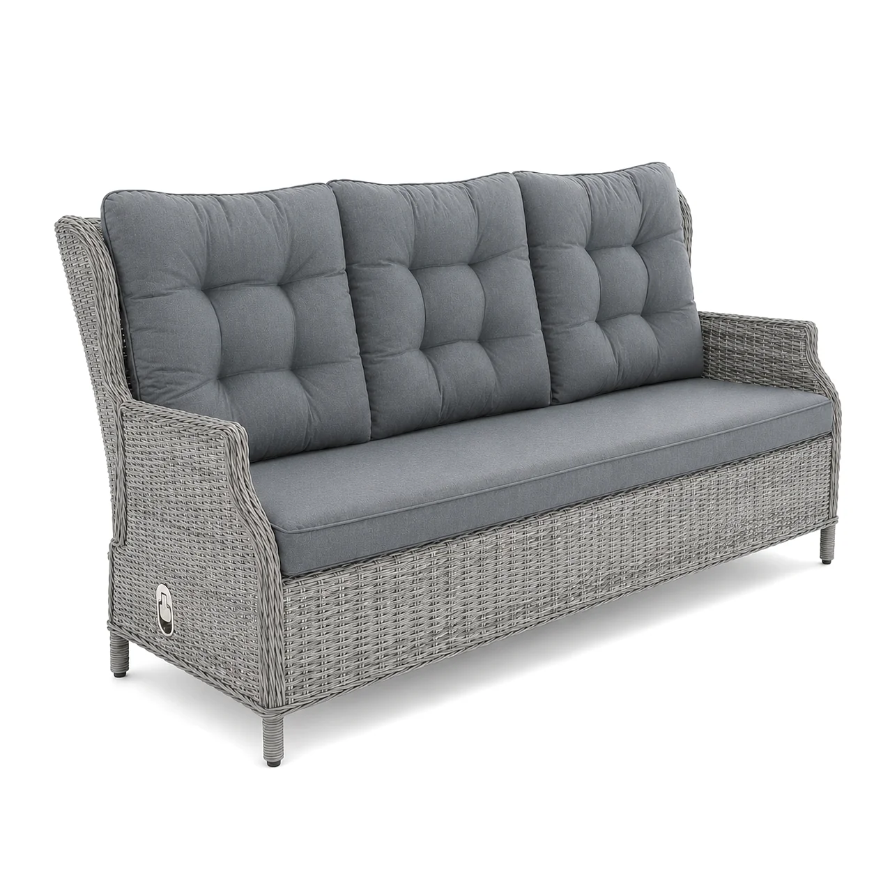 William Garden 5 Piece Reclining Sofa Dining Set with Rising Table & Ice Bucket - Image 20