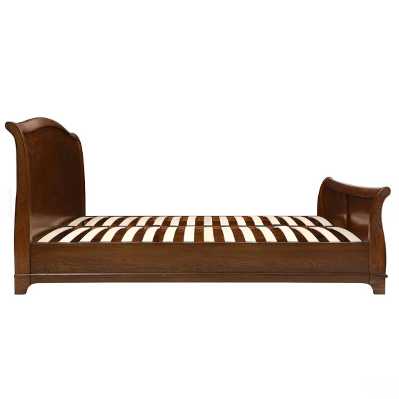 Winchcombe Dark Oak 5ft Kingsize Sleigh Bed - Image 3