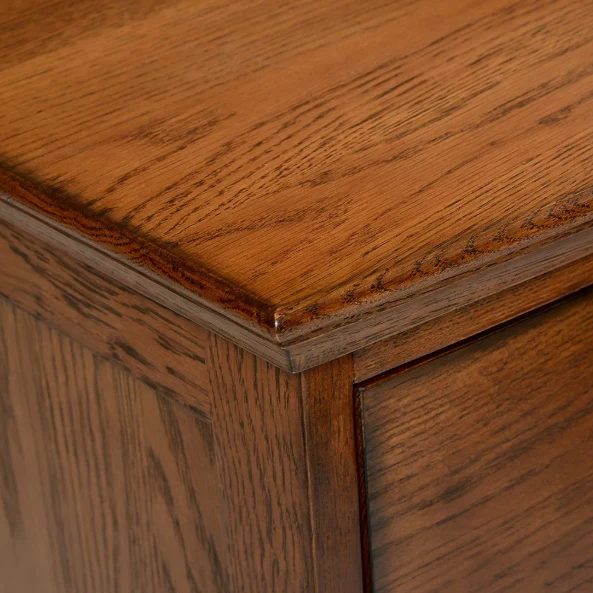 Winchcombe Dark Oak 7 Drawer Chest - Image 4