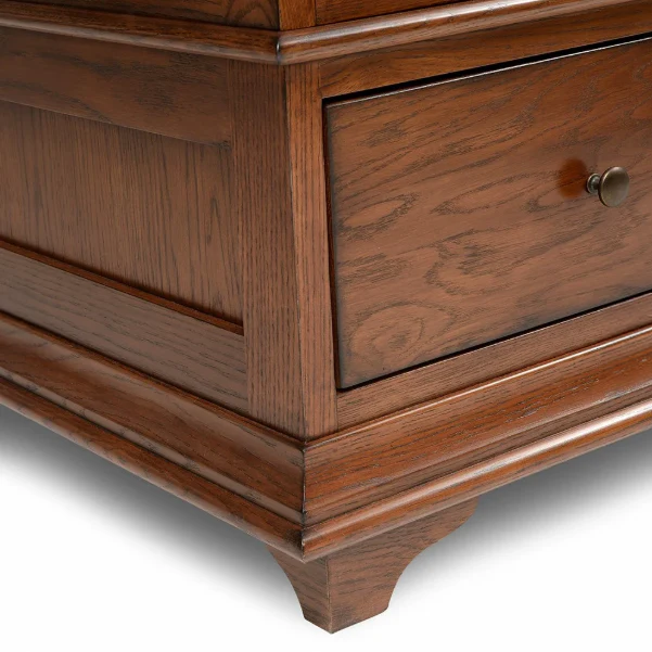 Winchcombe Dark Oak Double Wardrobe - Image 11