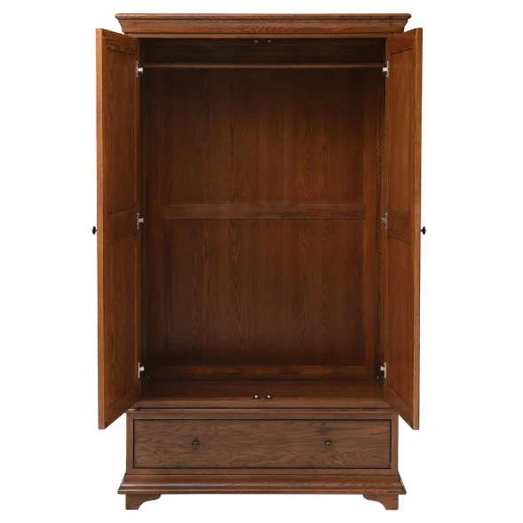 Winchcombe Dark Oak Double Wardrobe - Image 5