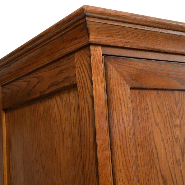 Winchcombe Dark Oak Double Wardrobe - Image 7