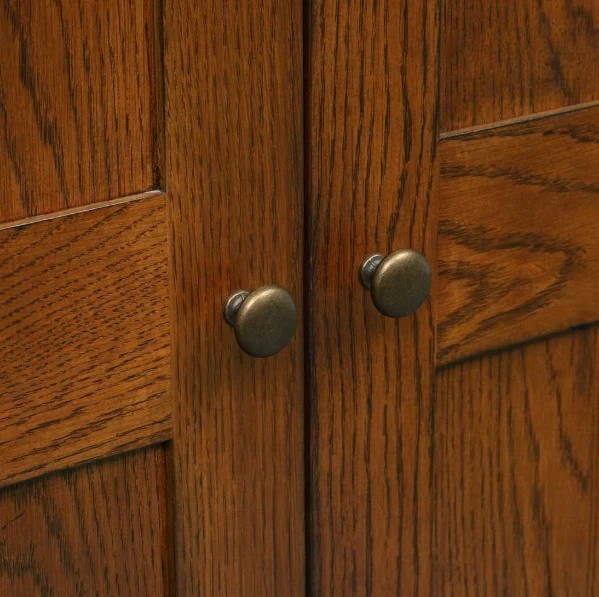 Winchcombe Dark Oak Double Wardrobe - Image 9