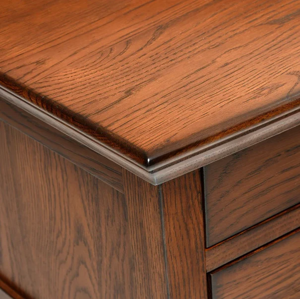 Winchcombe Dark Oak Dressing Table - Image 5