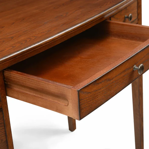 Winchcombe Dark Oak Dressing Table - Image 7
