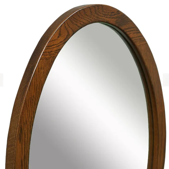 Winchcombe Dark Oak Dressing Table Mirror - Image 4