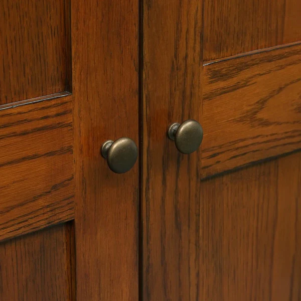 Winchcombe Dark Oak Triple Wardrobe - Image 12