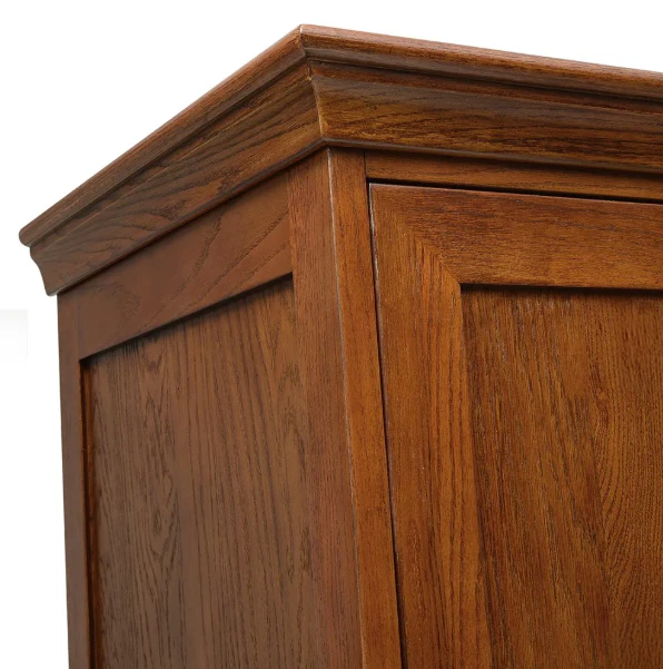 Winchcombe Dark Oak Triple Wardrobe - Image 8