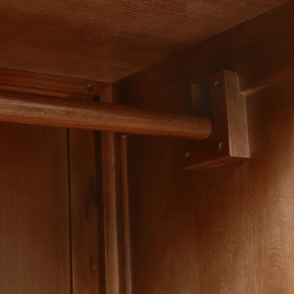 Winchcombe Dark Oak Triple Wardrobe - Image 9