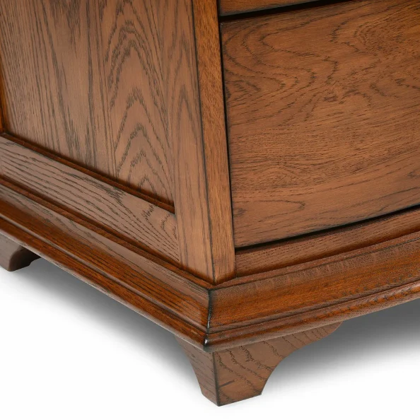 Winchcombe Dark Oak Vanity Tallboy - Image 12