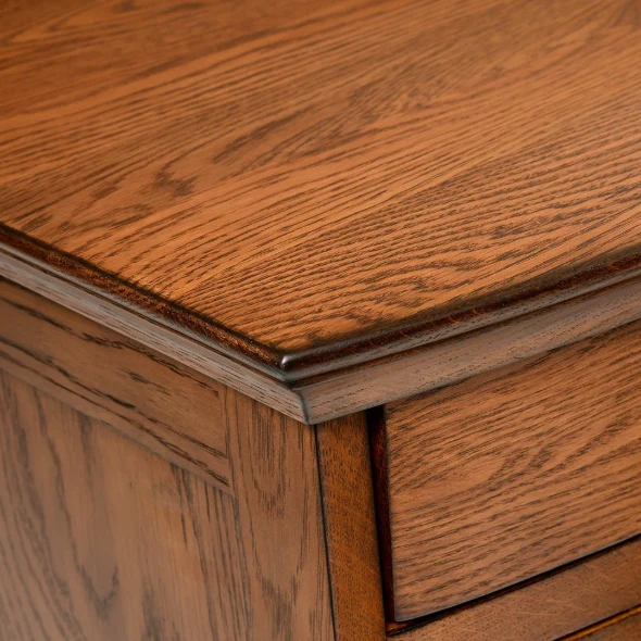 Winchcombe Dark Oak Vanity Tallboy - Image 7